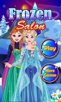 Frozen Beauty Salon Screenshot Image