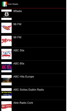 Irish Radio Online Screenshot Image