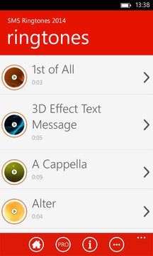 SMS Ringtones 2014 Screenshot Image