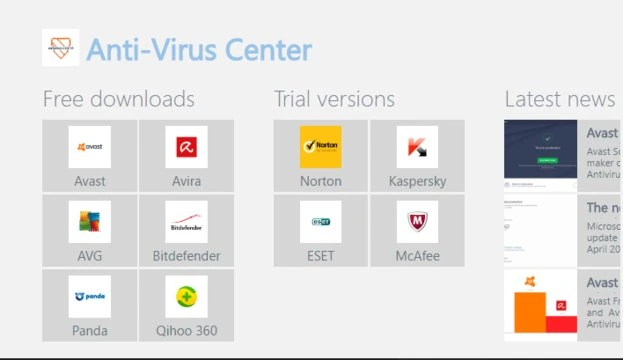 Anti-Virus Center Screenshot Image
