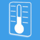 World Thermometer Icon Image