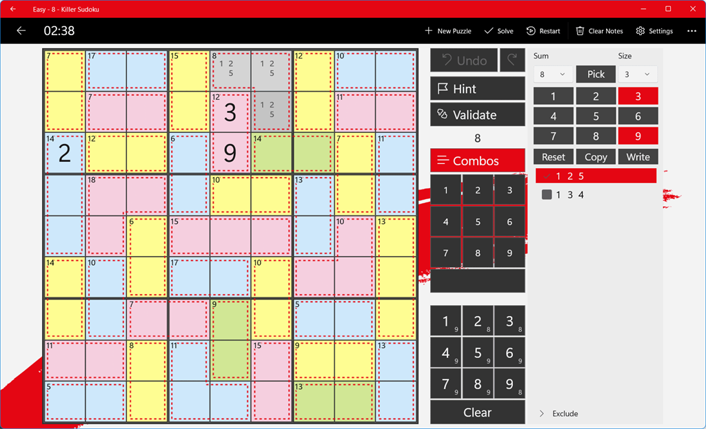 Killer Sudoku Screenshot Image #2