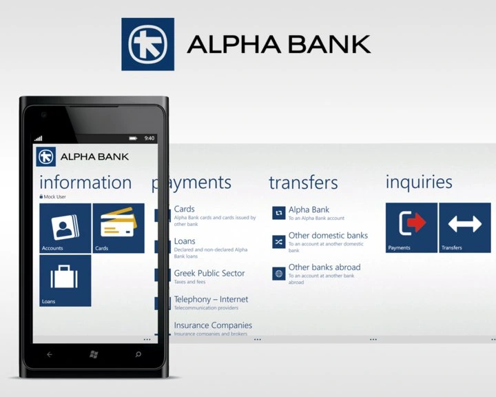 Alpha Bank Mobile Banking Image