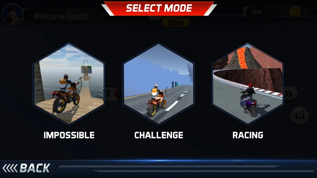 Moto Stunt Biker 3D Screenshot Image #1