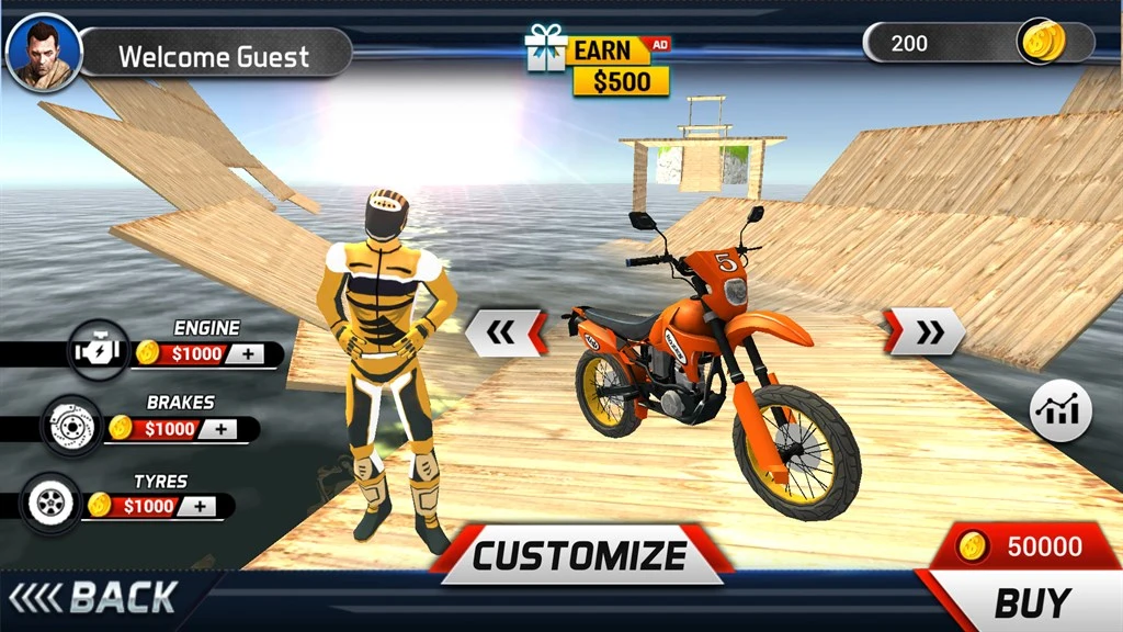 Moto Stunt Biker 3D Screenshot Image #3