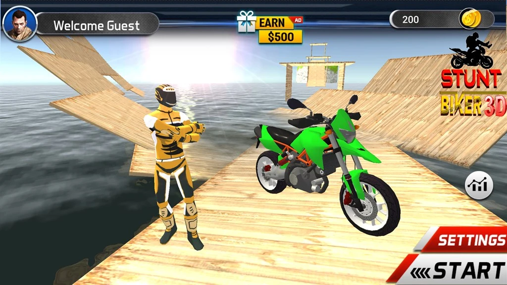 Moto Stunt Biker 3D Screenshot Image #5