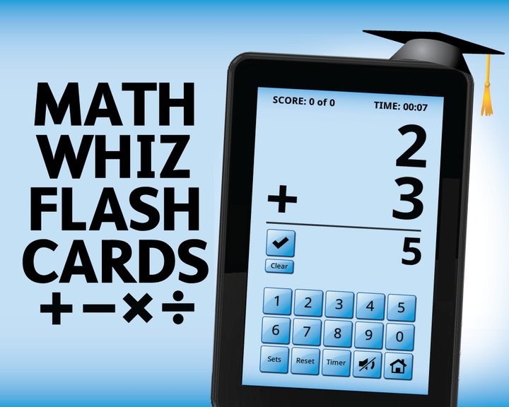 Math Whiz Flash Cards Image