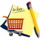 Simple Shopping List Icon Image