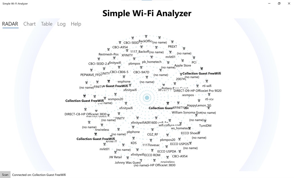 Simple Wi-Fi Analyzer Screenshot Image #2