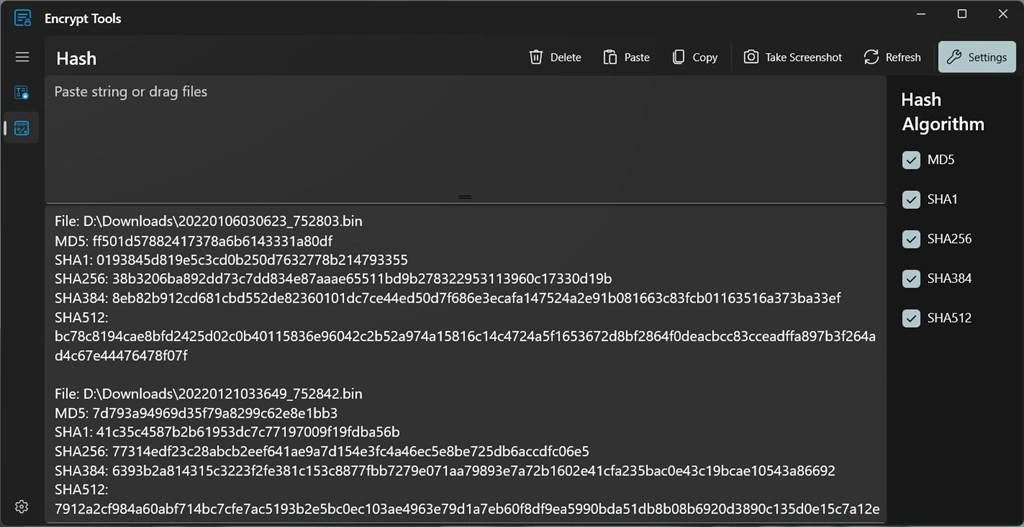 Encrypt Tools Screenshot Image