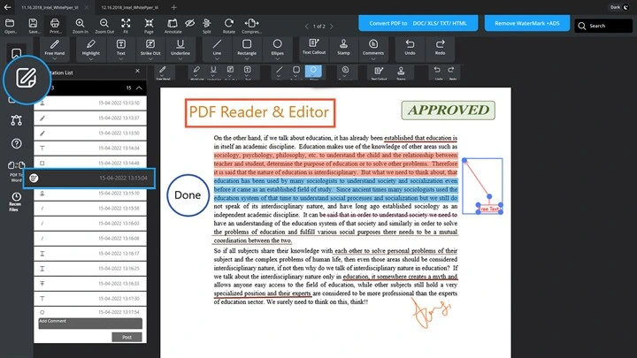 PDF Reader by WalkInApps