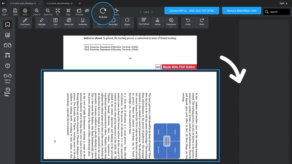PDF Reader by WalkInApps Screenshot Image #8