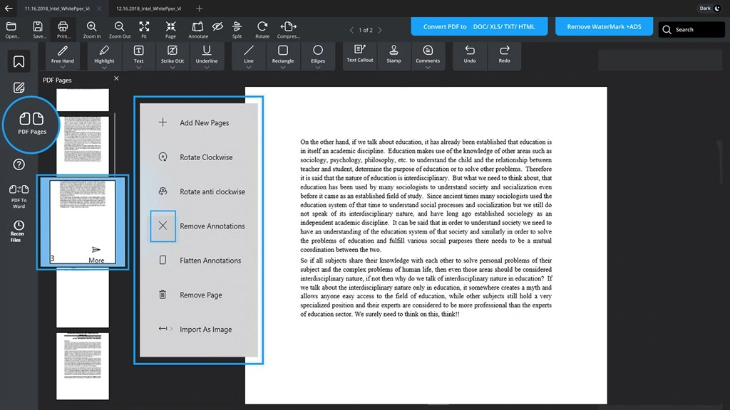 PDF Reader by WalkInApps Screenshot Image #9