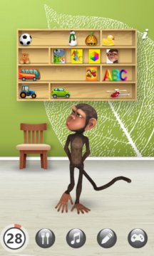 My Talking Monkey App Screenshot 1
