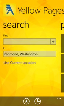 Yellow Pages Screenshot Image