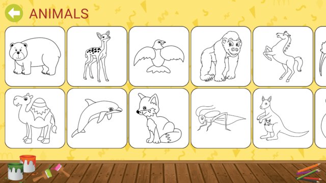 Kids Coloring Fun App Screenshot 2