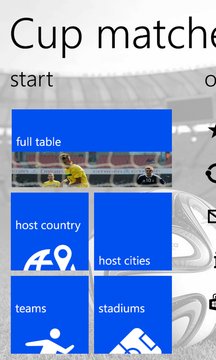 Cup Matches Screenshot Image