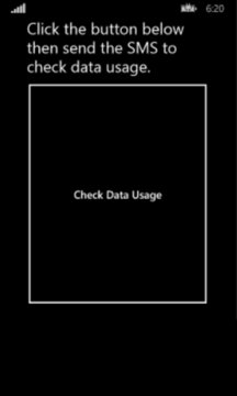Straight Talk Data Usage Checker Screenshot Image