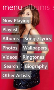 Ariana Grande Music Screenshot Image