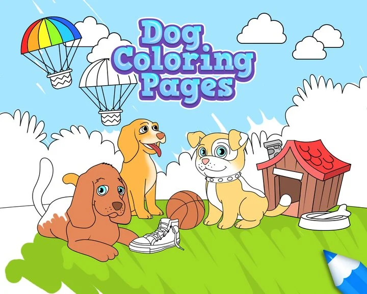 Dog Coloring Pages Image