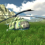 Flight Simulation 3D Image