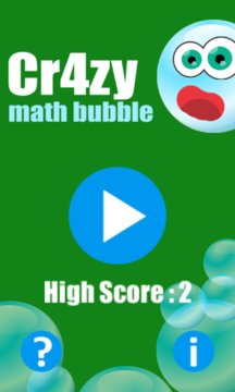 Crazy Math Bubble Screenshot Image