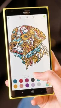 Dog Coloring Pages Screenshot Image