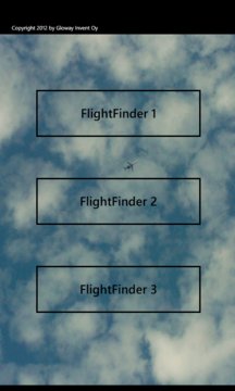 FlightFinder Screenshot Image