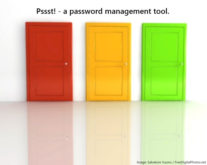 Pssst a Password Tool