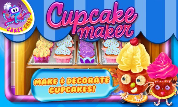 Cupcake Crazy Chef Screenshot Image