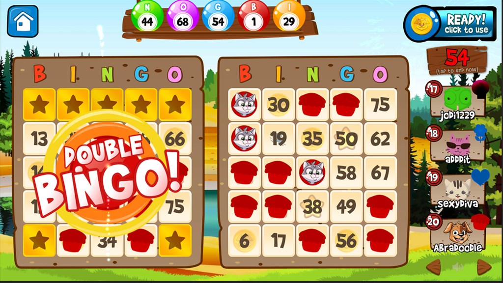 Abradoodle Bingo Screenshot Image #2