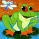 Frog Fly Icon Image