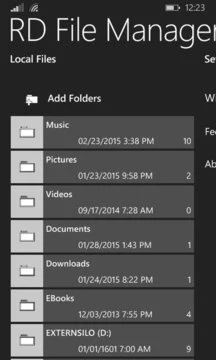 RD File Manager Screenshot Image