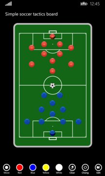 Simple Soccer Tactics Board Screenshot Image