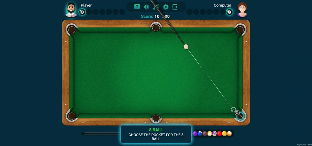 8 Ball Billiards Screenshot Image #3