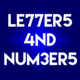 Letters And Numbers Icon Image
