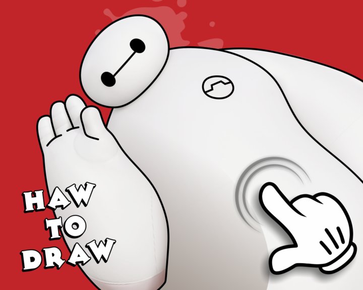 How to Draw Baymax Image