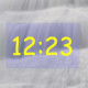 Clock and Waterfalls Icon Image