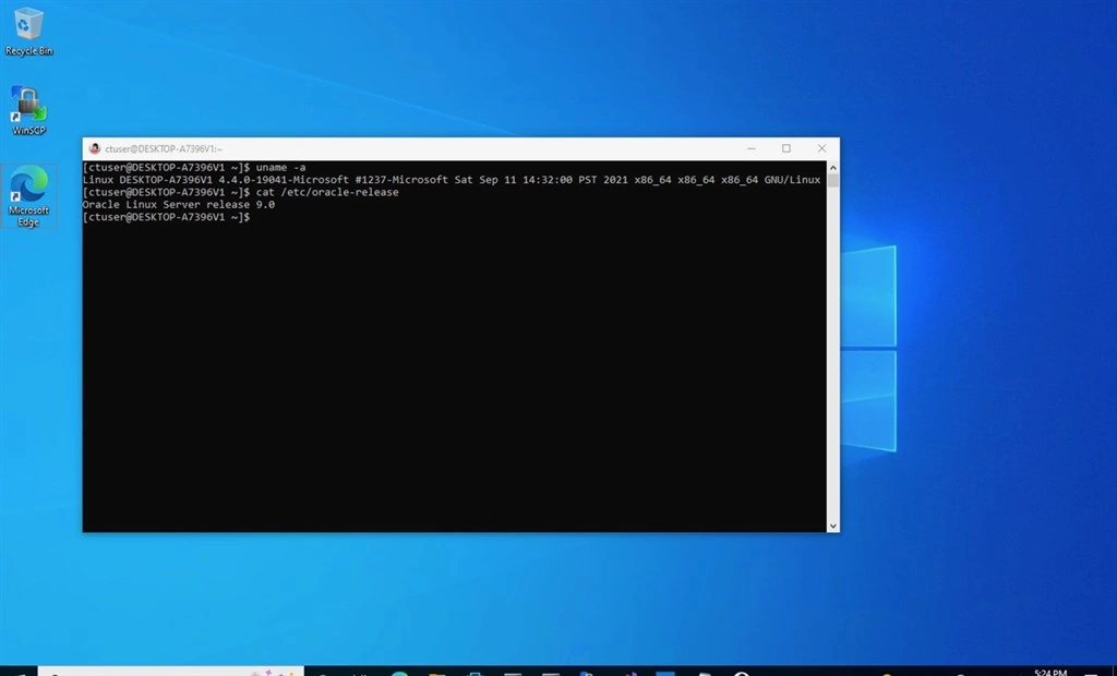 Oracle Linux 9 Screenshot Image