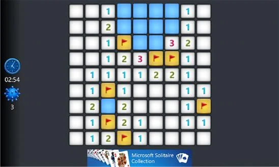 Microsoft Minesweeper Screenshot Image