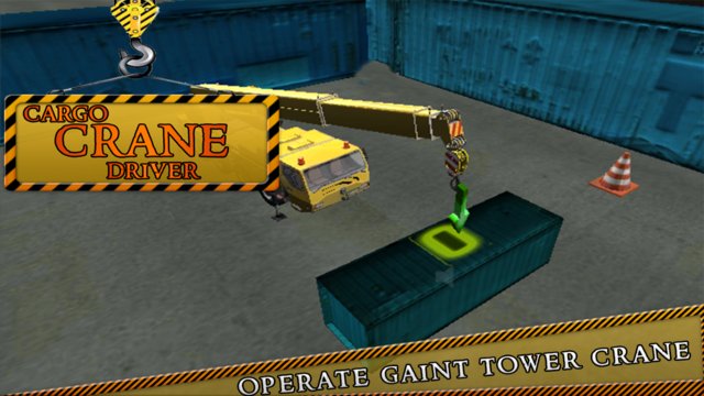Cargo Crane Driver Screenshot Image