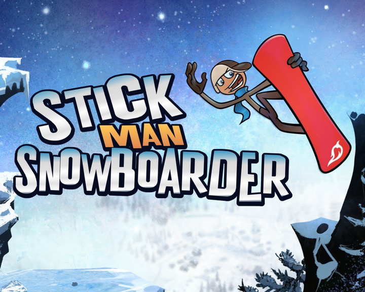 Stickman Snowboarder Image