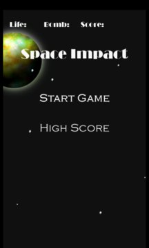 Space Impact Screenshot Image