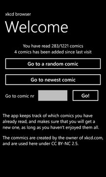 xkcd Browser