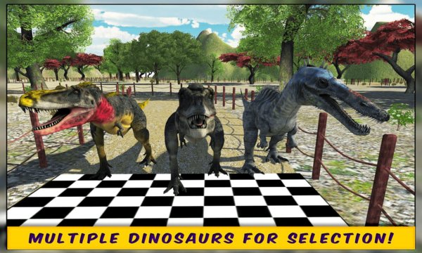 Ultimate Dinosaur Racing 3D Screenshot Image