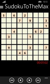 Sudoku To The Max Screenshot Image