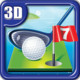 Golf 3D Icon Image