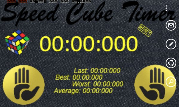 Speed Cube Timer Screenshot Image