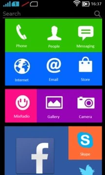 Nokia X Launcher Screenshot Image