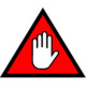 Stop Danger Icon Image